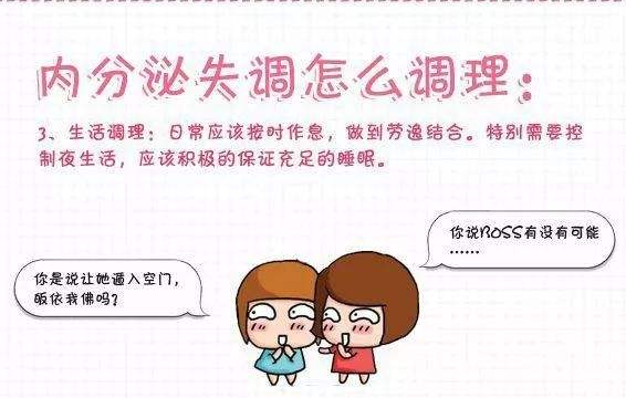调节内分泌