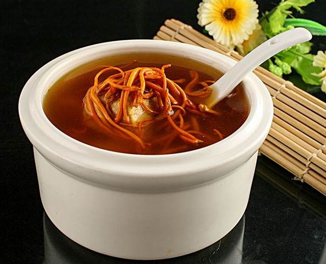 虫草灵芝茶