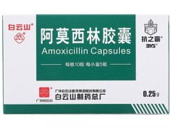 阿莫西林胶囊的说明书
