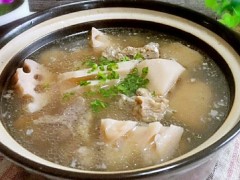 莲藕汤的功效与作用及禁忌