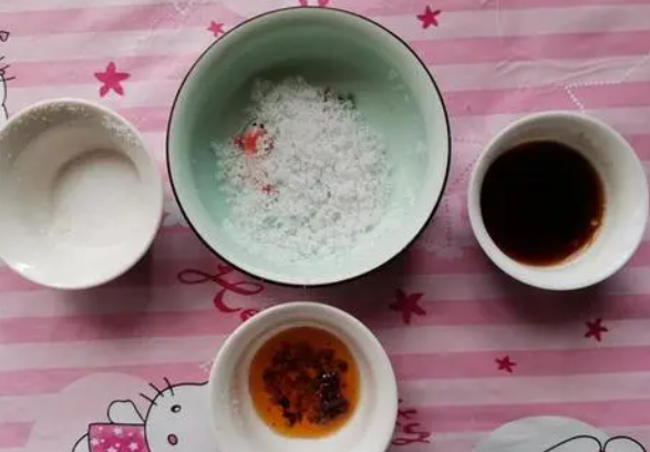 食盐+醋疗法