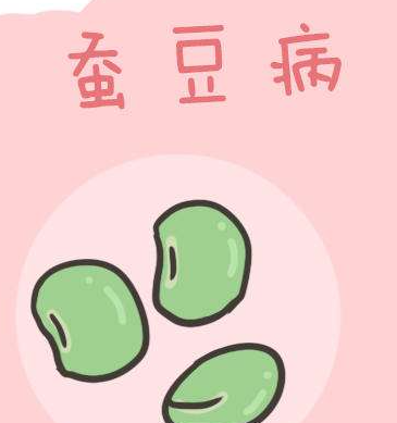 蚕豆病