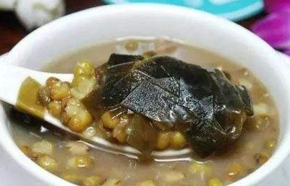 海带绿豆汤