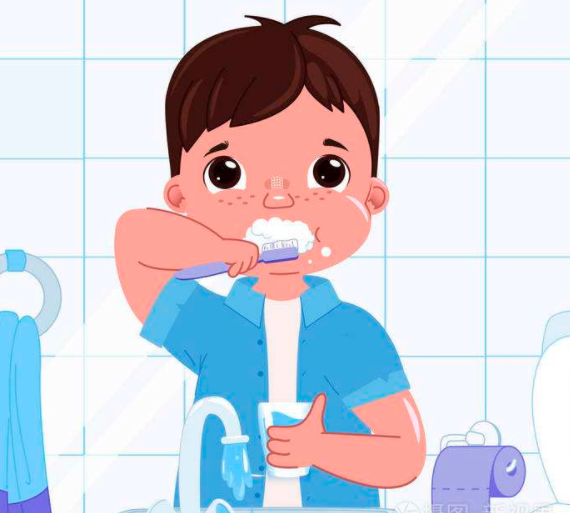 刷牙