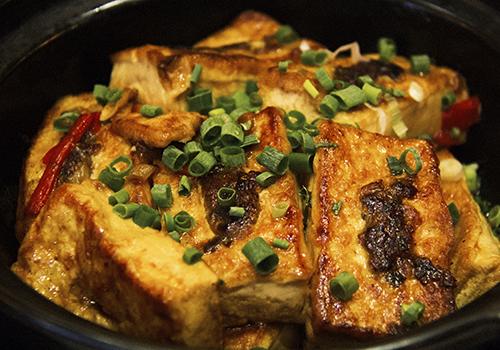 雪里红炖豆腐
