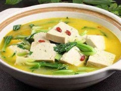 小白菜炖豆腐的功效与作用