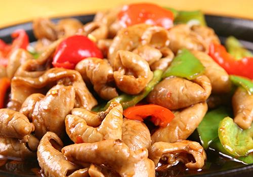 肥肠炖豆腐