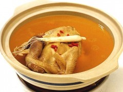 人参炖鸡汤的功效与作用