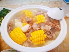 山药玉米排骨汤的功效与作用