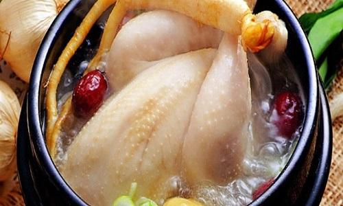 人参炖鸡