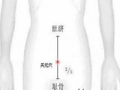 关元的准确位置图 图 关元的按摩手法