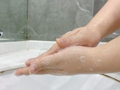 七步洗手法口诀 七步洗手法时间