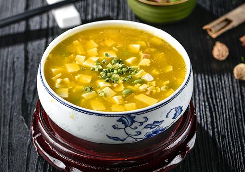 白菜豆腐汤