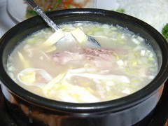 白菜豆腐汤