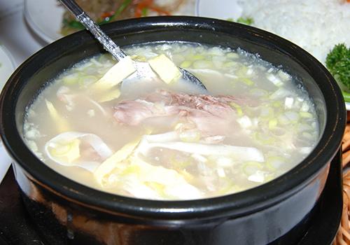 白菜豆腐汤