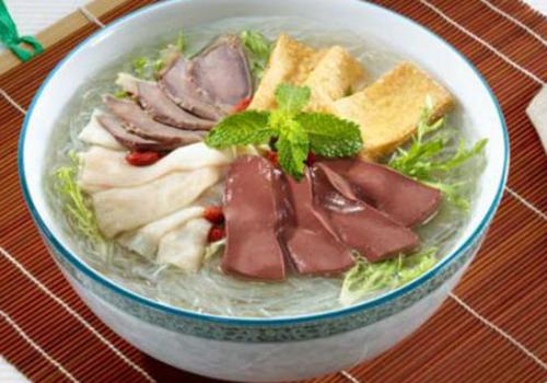 鸭血粉丝汤