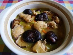 香菇炖鸡汤的功效与作用