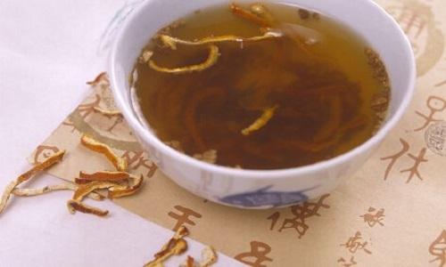 橘皮泡水