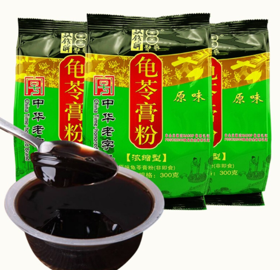 龟苓膏粉怎么做龟苓膏 龟苓膏粉和水的比例