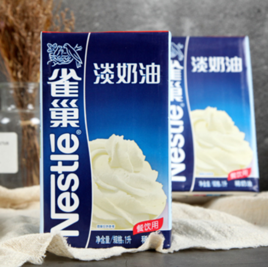 雀巢淡奶油适合干什么、可以冲奶茶吗
