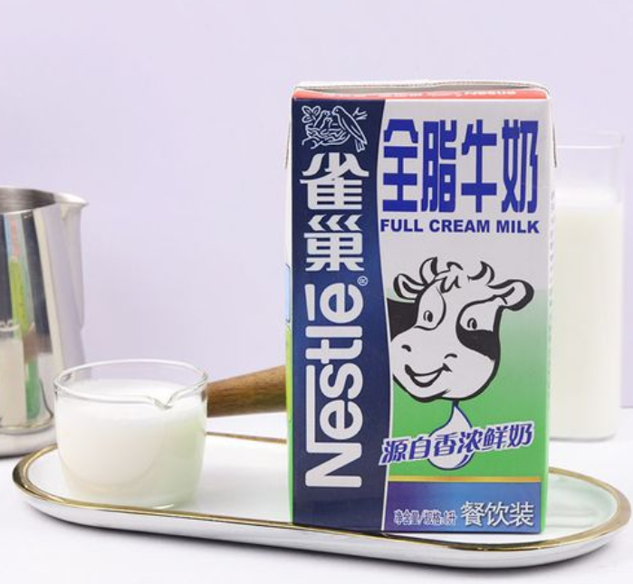 雀巢全脂纯牛奶和普通牛奶有什么区别、用途、可以直接喝吗