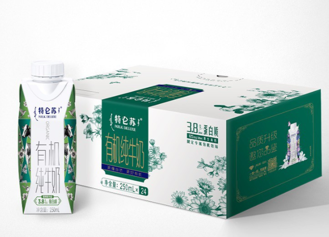 网购特仑苏牛奶现不明块状物，纯牛奶里有白色沉淀物