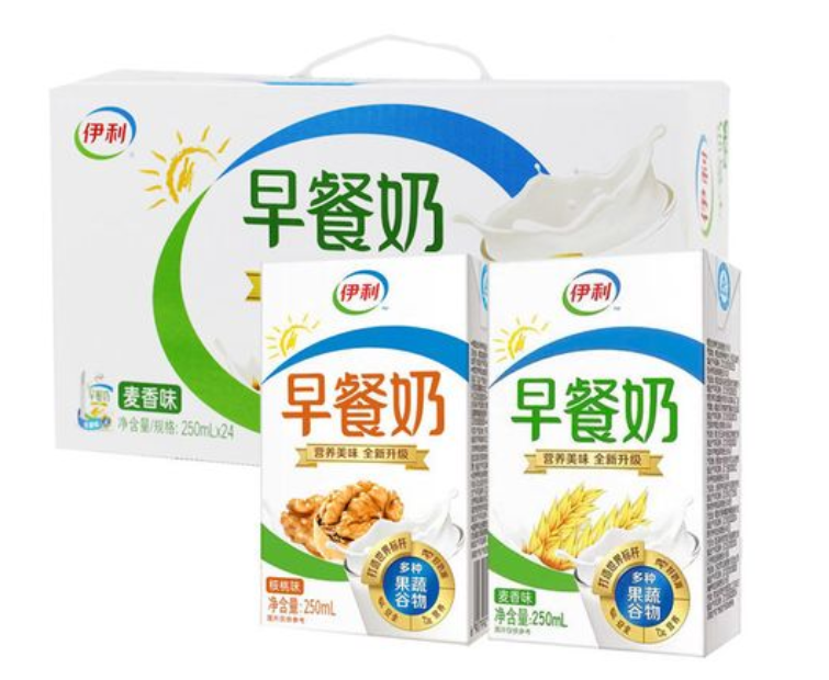 伊利早餐奶和纯牛奶哪个更好一些，伊利早餐奶是纯牛奶吗