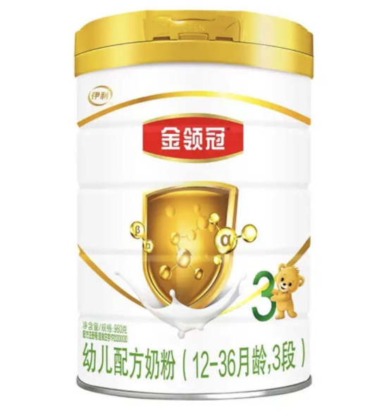 伊利金领冠3段幼儿配方奶粉配方表