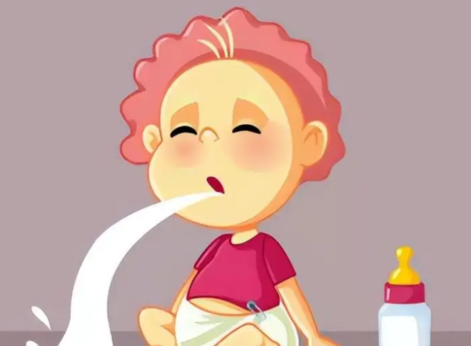 小孩吐奶是什么原因引起的