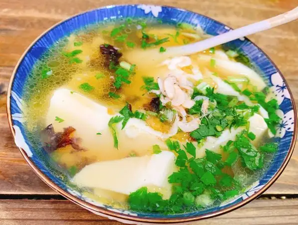 鸡汤豆腐脑的功效