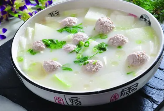 冬瓜丸子汤的做法