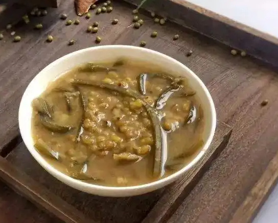 海带绿豆汤的功效