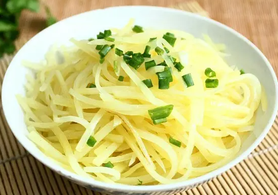 醋溜土豆丝的做法