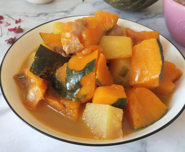 土豆炖南瓜的功效与作用