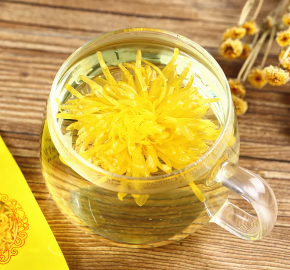 菊花茶泡久了变绿还能喝吗 劣质菊花泡后变绿需警惕