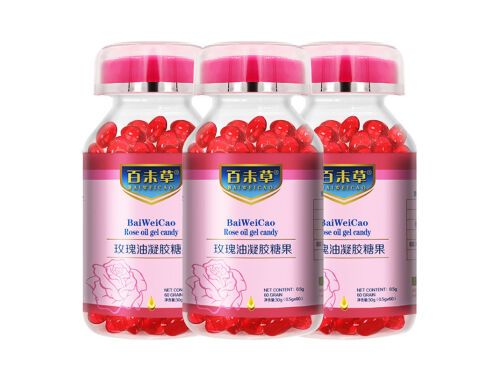 百未草玫瑰油凝胶糖果可靠吗 百未草玫瑰油凝胶糖果怎么吃
