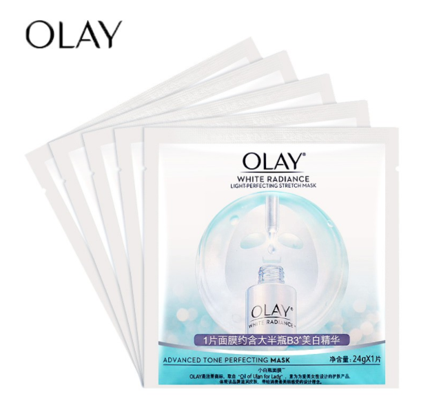 什么面膜补水效果最好 OLAY水感透白光塑钻纹弹力面膜