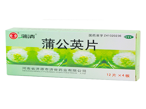 蒲公英片的功效与作用及禁忌症