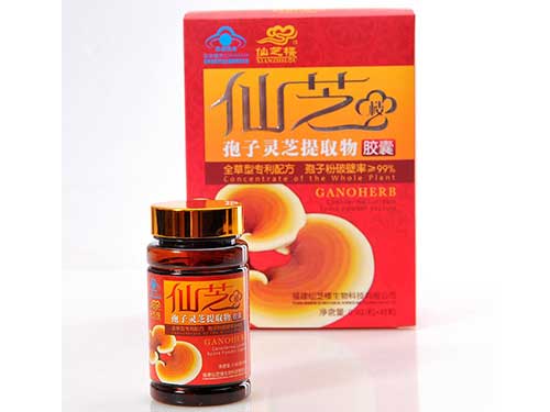 仙芝楼灵芝孢子粉胶囊的功效与作用