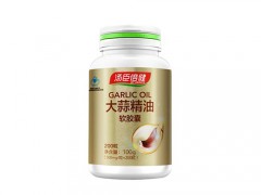 国珍大蒜油软胶囊功效
