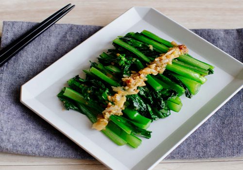 减肥菜谱：蚝油菜心