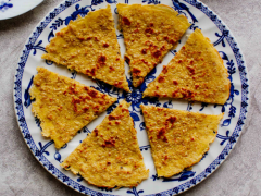 减肥菜谱：燕麦鸡蛋饼