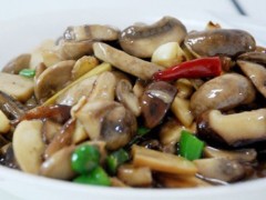 减肥菜谱：蚝油蘑菇