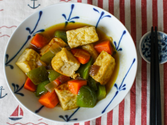 减肥菜谱：咖喱豆腐