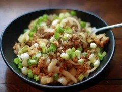 减肥菜谱：蚂蚁上树（健康版）