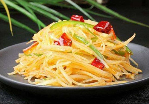 酸辣土豆丝 减肥菜谱:酸辣土豆丝