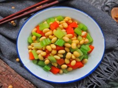 减肥菜谱：凉拌黄豆