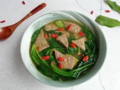 减肥菜谱：菠菜猪肝汤