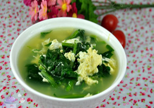 菠菜鸡蛋汤 菠菜鸡蛋汤减肥菜谱:菠菜鸡蛋汤