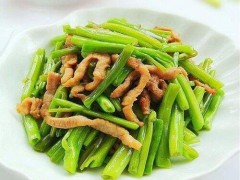 减肥菜谱：空心菜梗炒肉丝